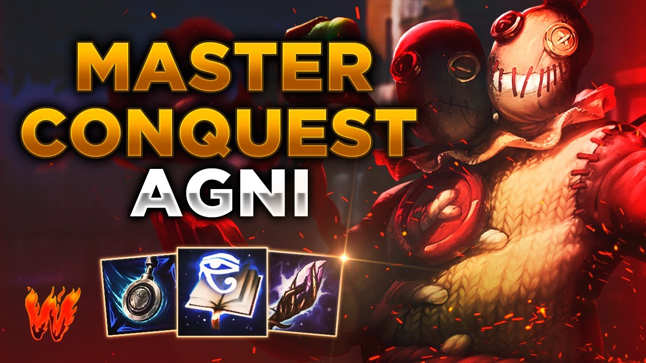 AGNI, PROBANDO BUILD DE VIDA - Warchi - Smite Master Conquest S11