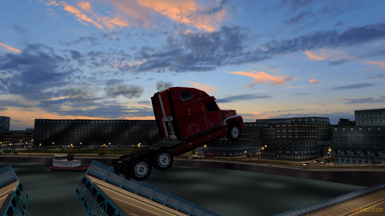Midtown Madness 2 | Evening Cruise | Freightliner Century | London