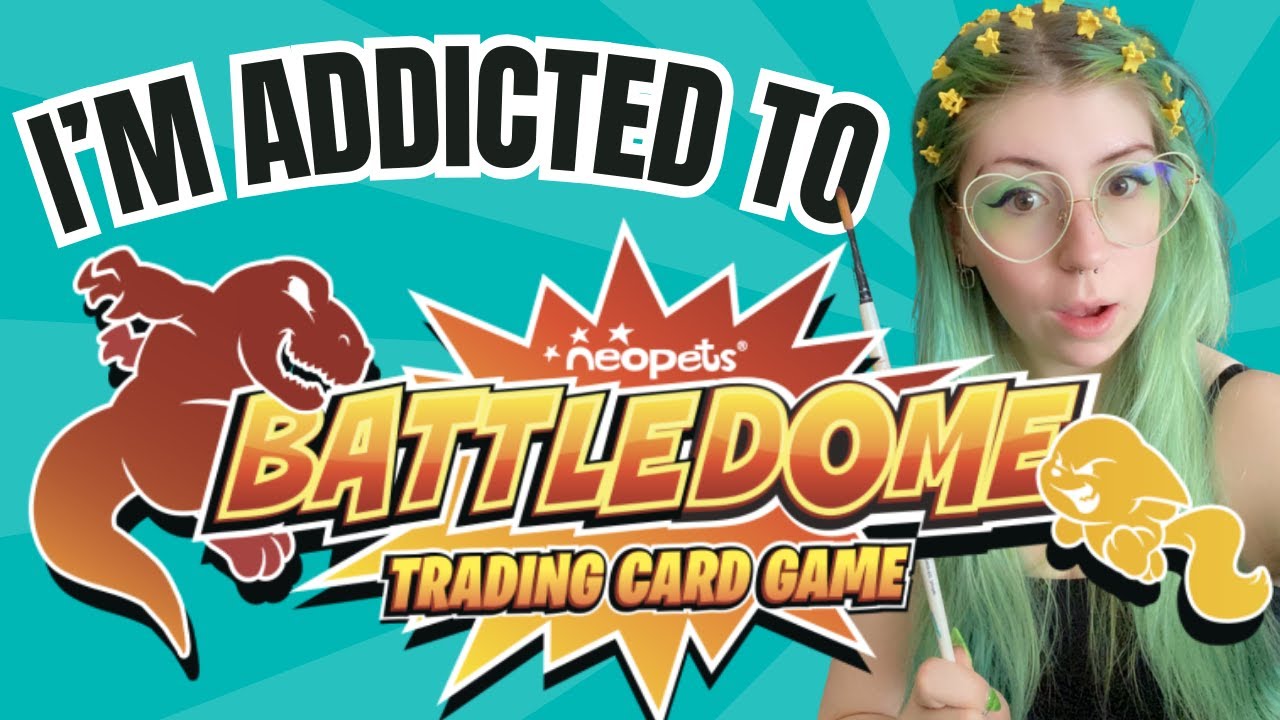 Neopets Battledome Trading Card Game Unboxing + Gameplay! / How to play