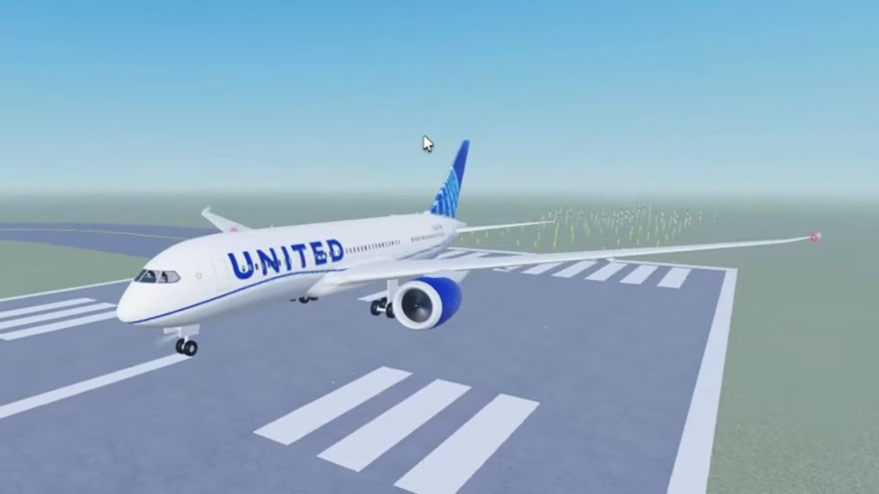 recreating the united airlines 787 experience (cabin crew simulator Roblox) With VOICE