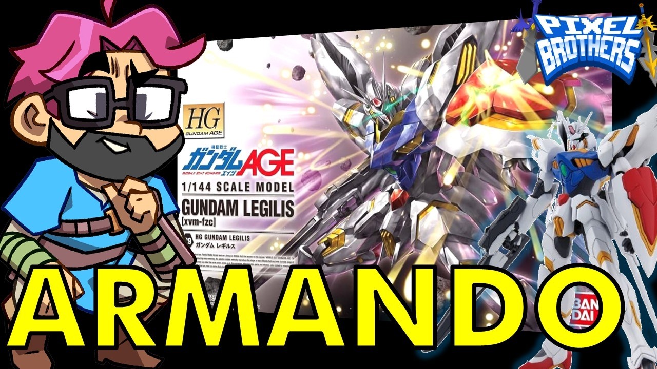 Armando mi primer GUNDAM Model Kit - Gundam Legilis - 1/144 - Pixel brothers - 4k