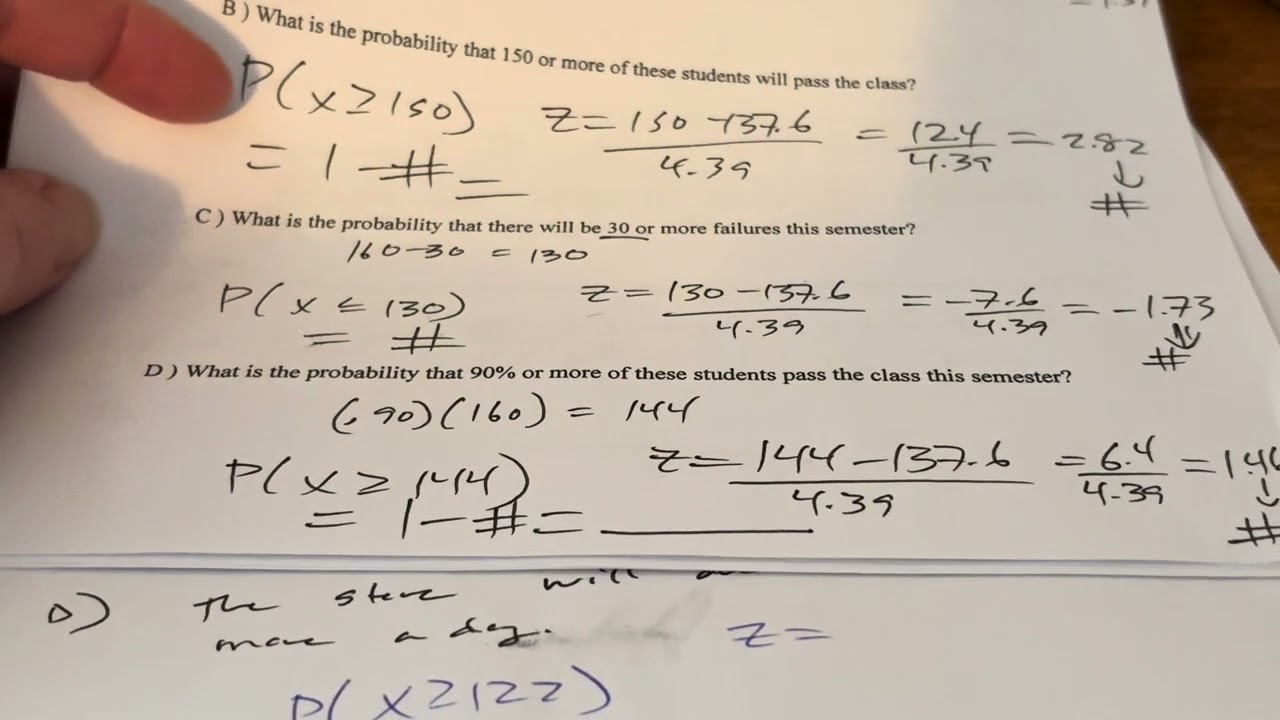 STATS Notes Video Chapter 13 1/26/26