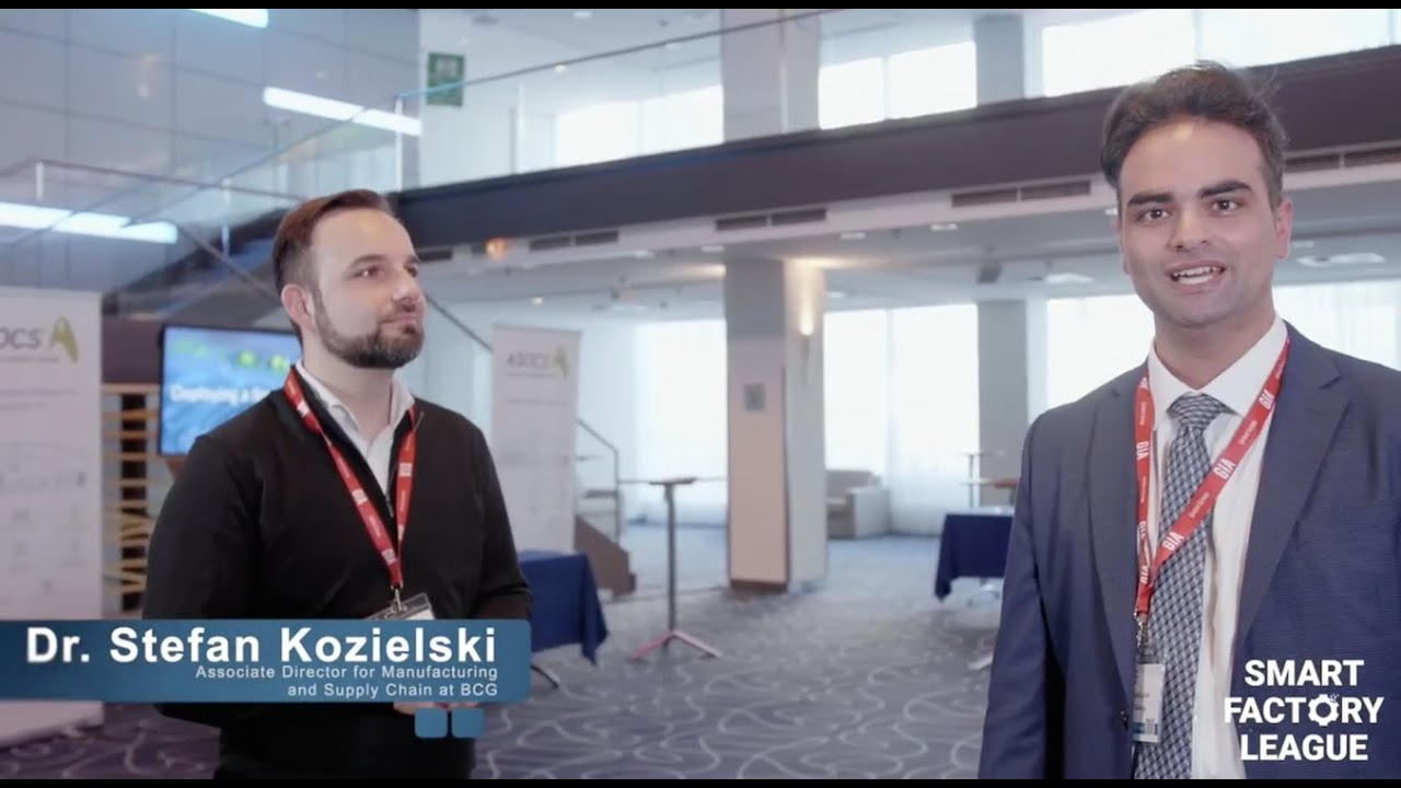 Smart Factory League interview with Dr. Stefan Kozielski, Associate Director at BCG