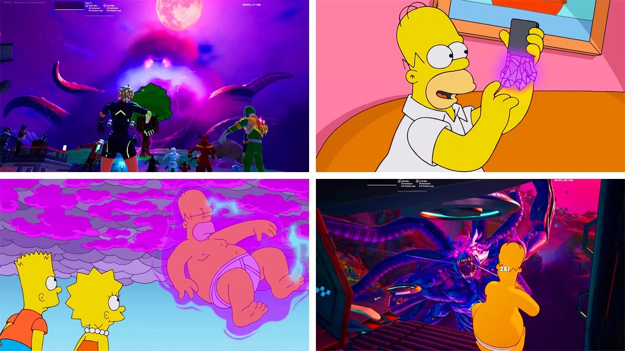 PELICULA COMPLETA DE LOS SIMPSONS EN FORTNITE! (CAPITULO 6 - CAPITULO 7)