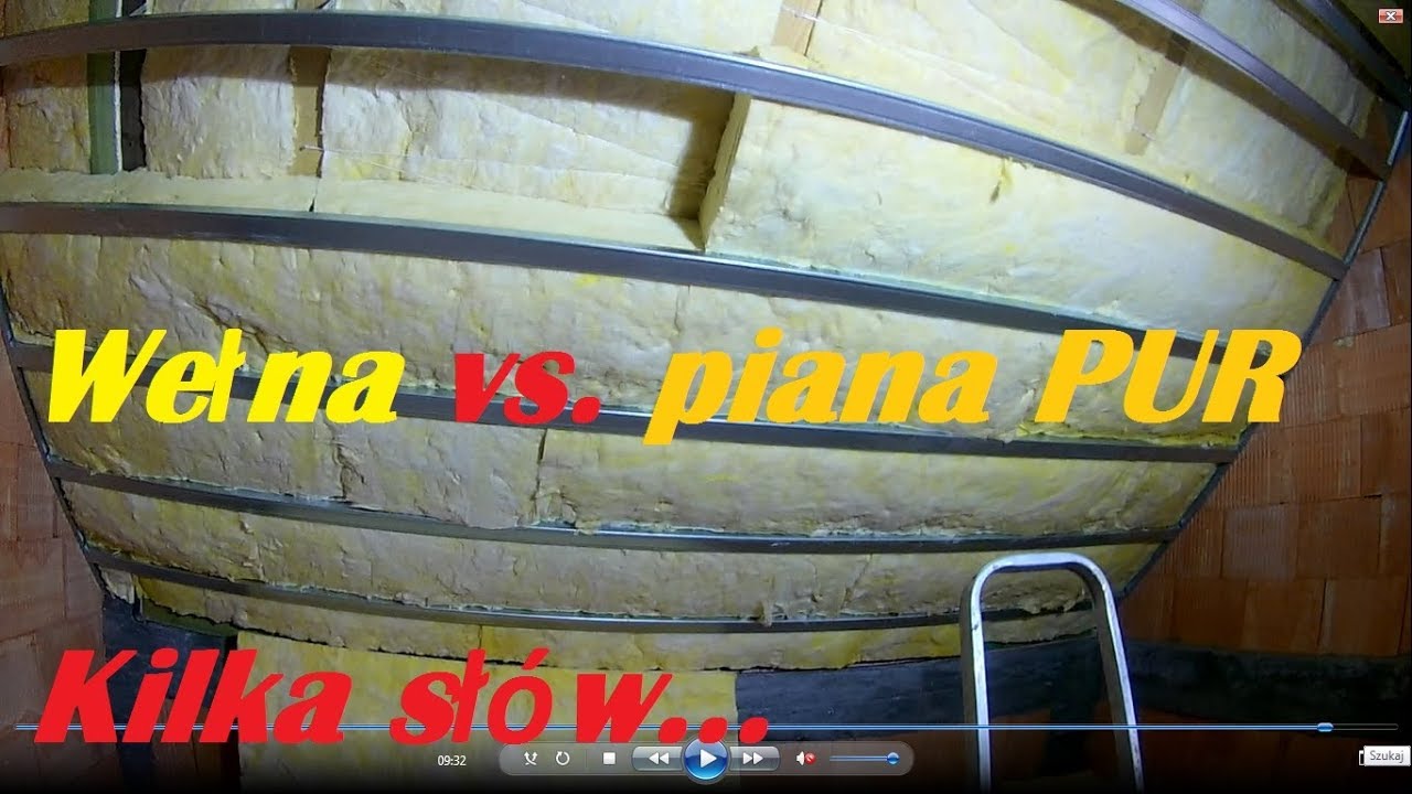Jak ułożyć drugą warstwę wełny mineralnej? Wełna vs. piana PUR ocieplenie wełną poddasza