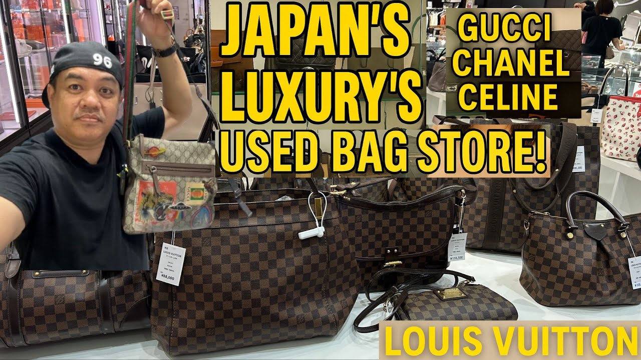 Inside Japan’s Luxury Used Bag Store! Louis Vuitton, Chanel, Dior for Less 🇯🇵💼