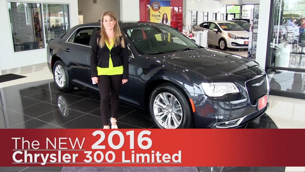 The New 2016 Chrysler 300 Limited - Elk River, Coon Rapids, Minneapolis, St Paul, St Cloud, MN