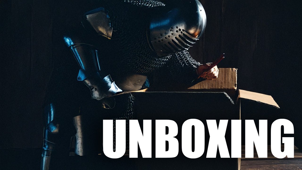 Ritter des Youtube Adels    Ritterschild bei Ritterladen bestellt und ausgepackt   unboxing german d