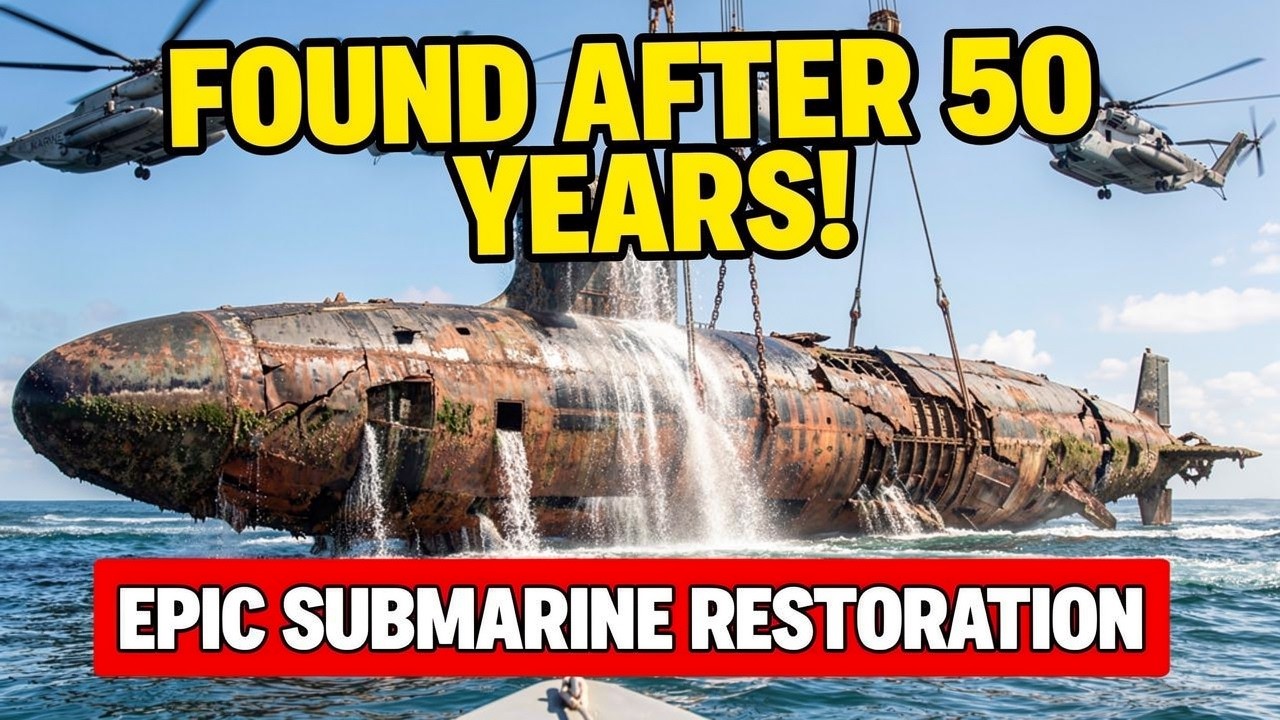 USS Thresher Found After Decades — Legendary Submarine Recovery & Restoration