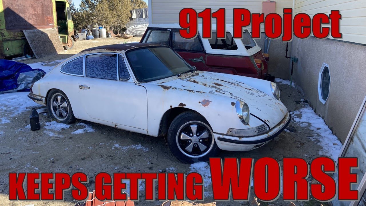 BARN FIND 1968 911S Project: Torsion tube removal begins!