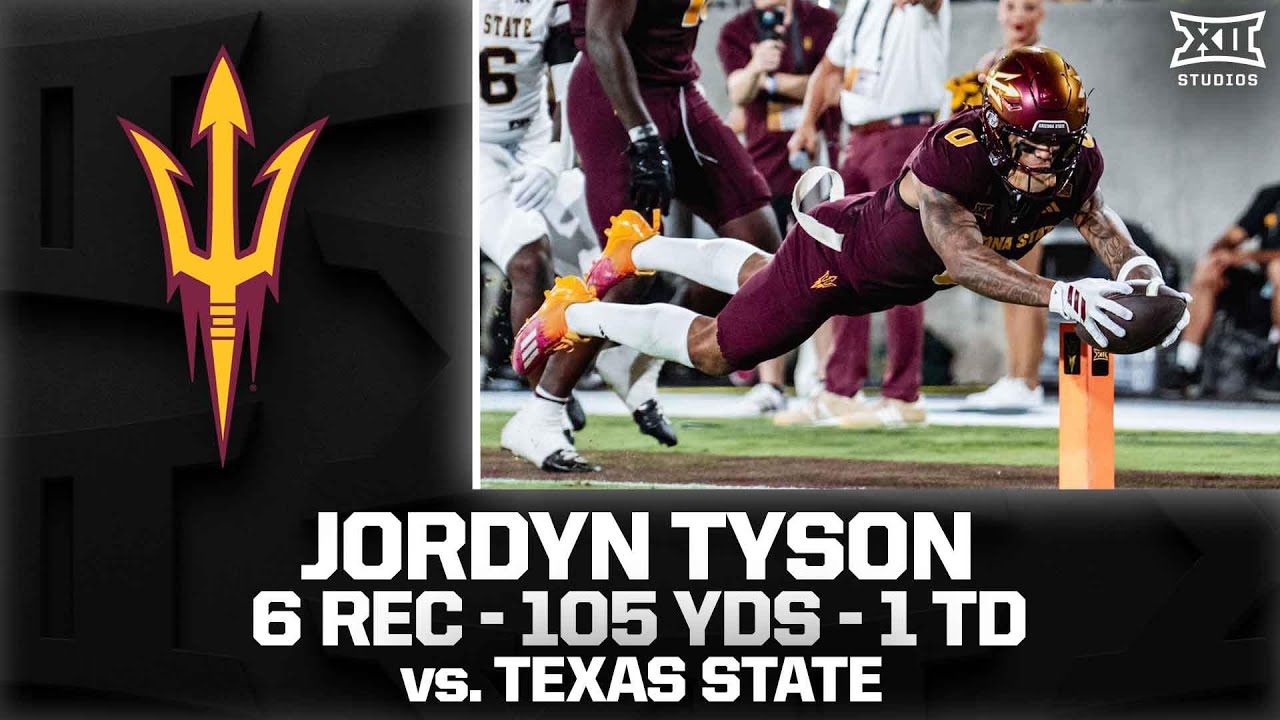 Jordyn Tyson's INSANE Performance vs. Texas State