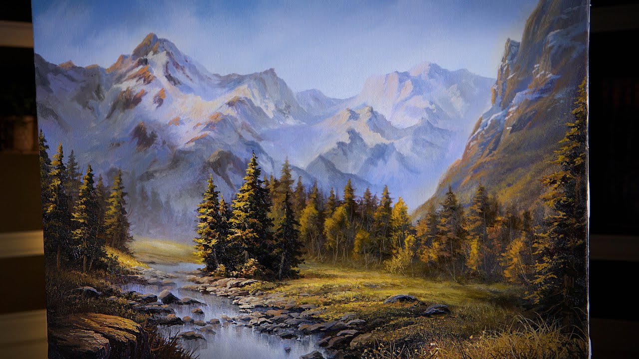 Evening Mountain Creek - Paint with Kevin