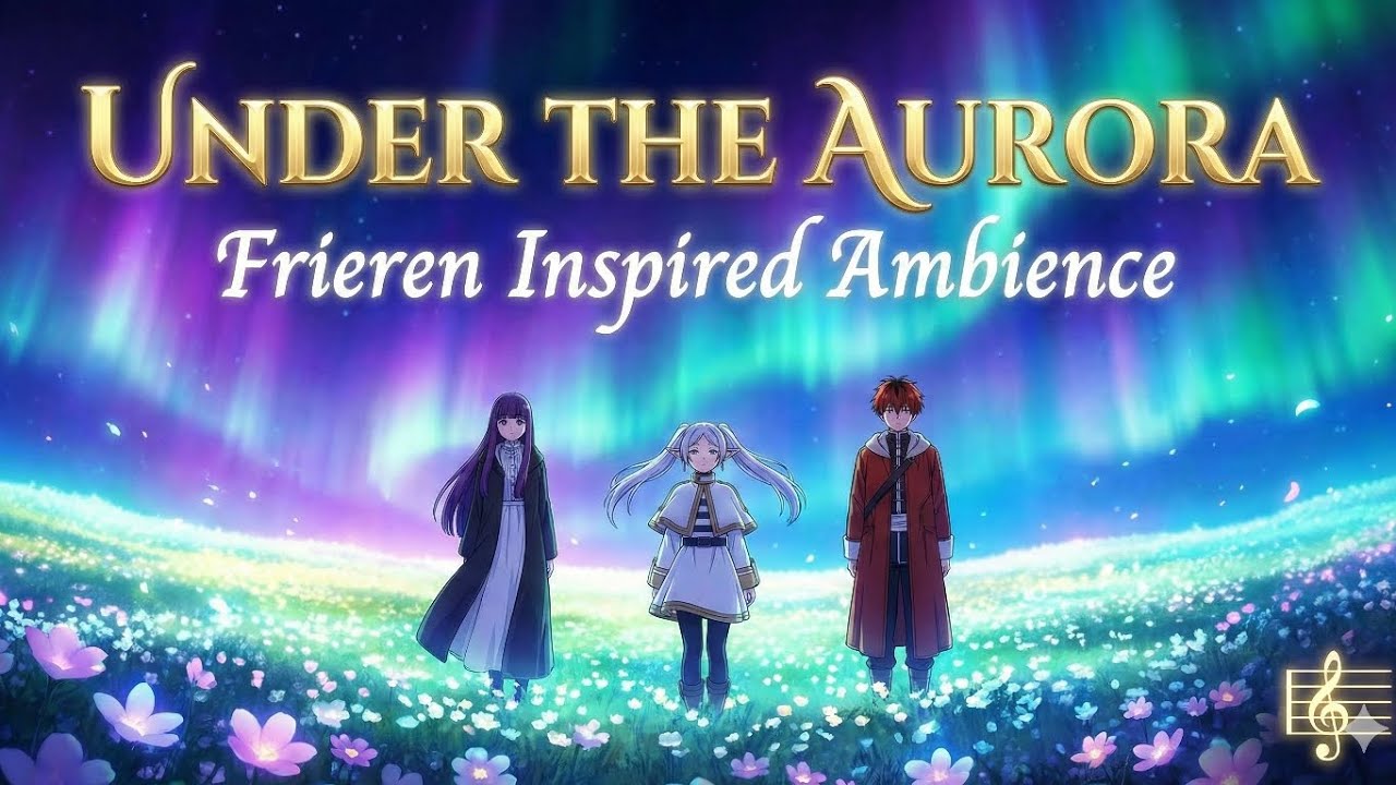 Under the Aurora 🌌 Frieren Inspired Ambience / Bajo la Aurora