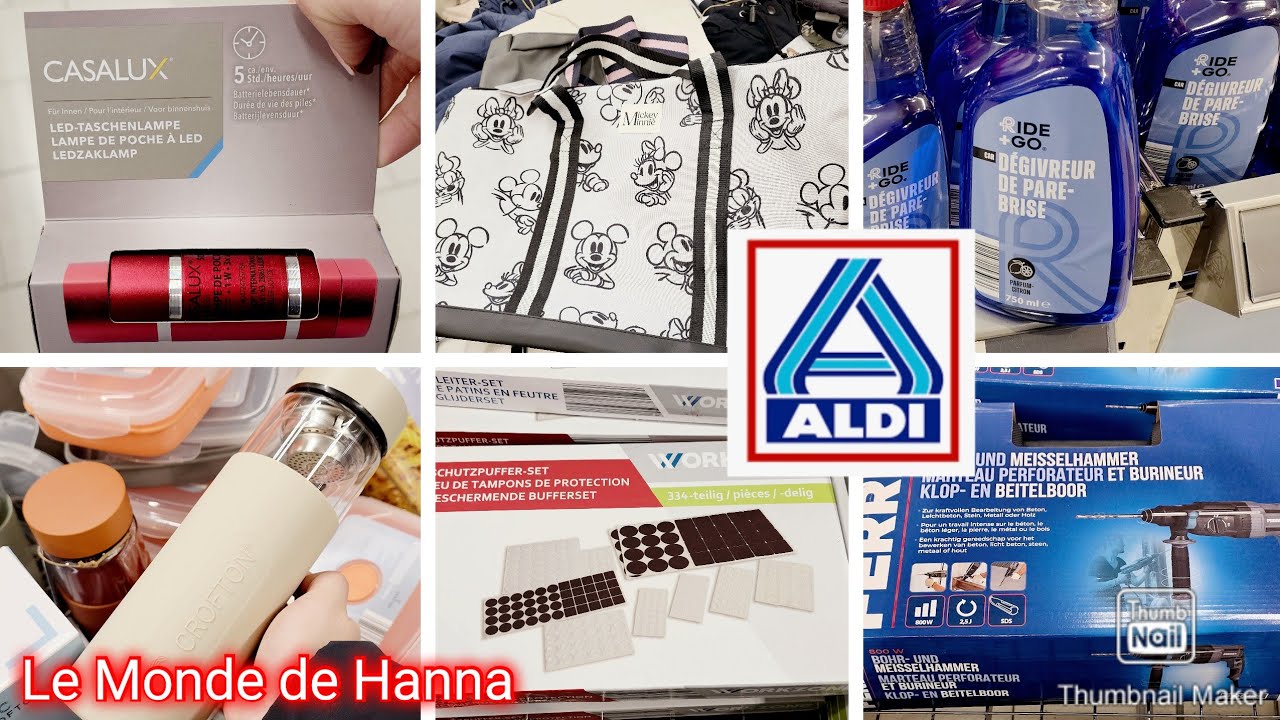 ALDI FRANCE ARRIVAGE 22-01 NOUVEAUTÉS 