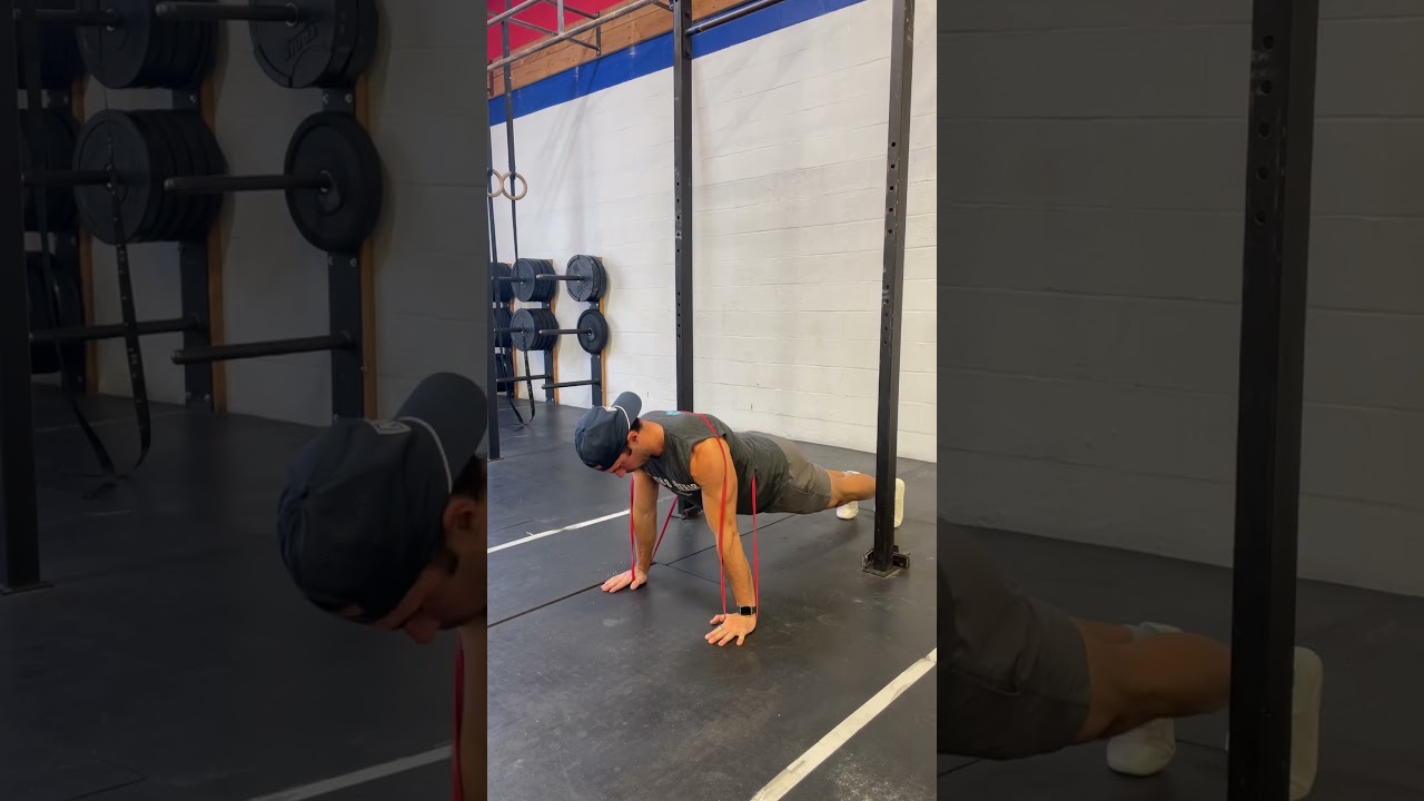 Resistance Band Push Up