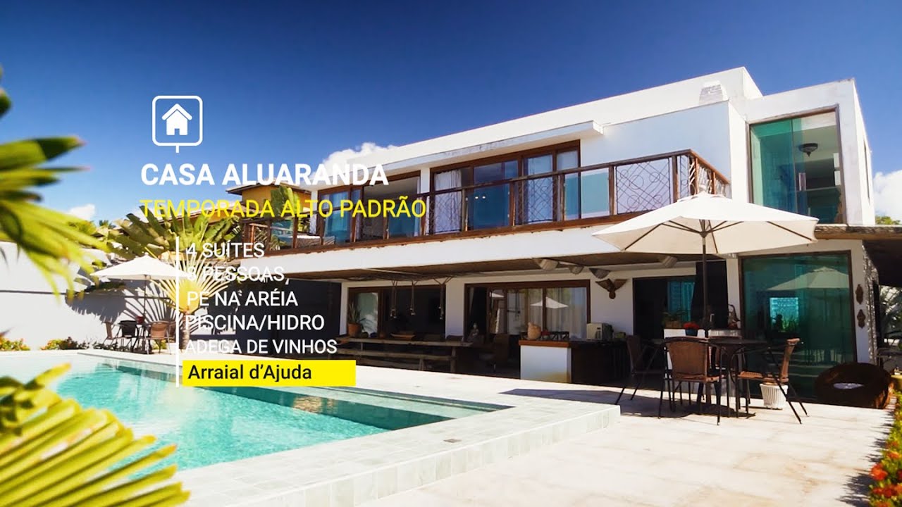 [Loca&ccedil;&atilde;o de Casa para Temporada de Alto Padr&atilde;o em Arraial d