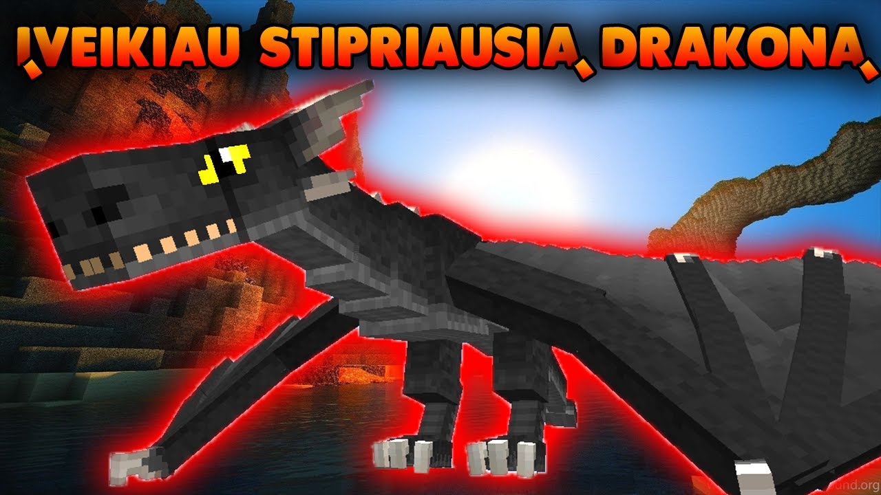 ĮVEIKIAU LEGENDINĮ DRAKONĄ!!! [RLCraft#16]