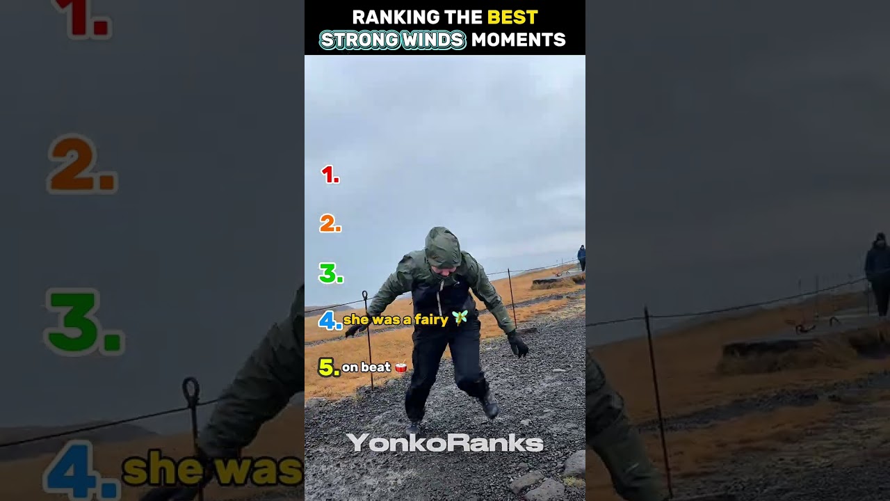 Ranking Strong Wind Chaos&hellip; This Escalated Fast 😳 #shorts #strongwinds 