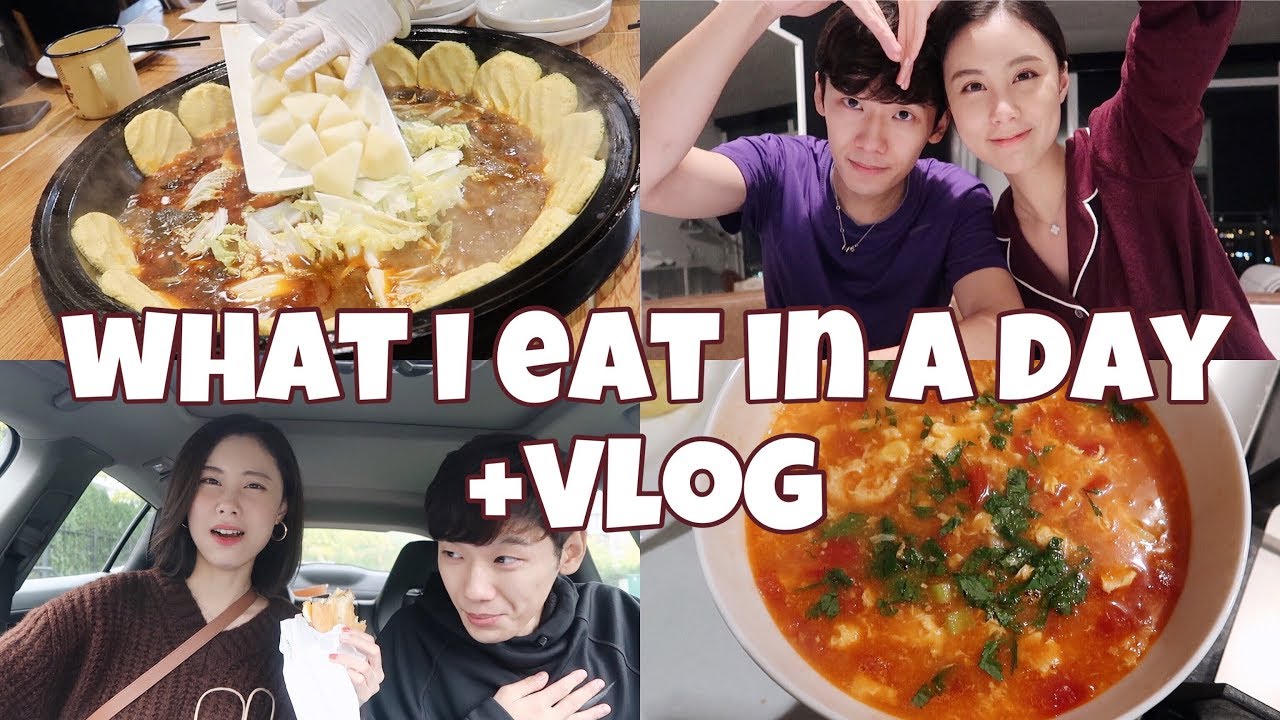 What I eat in a day + vlog | 上学日和休息日的一天我们都分别吃了些什么 | 快手早餐&家常菜