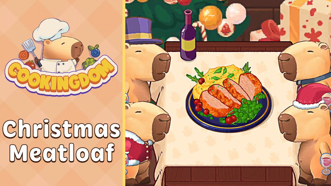Cookingdom Level 133 Christmas Meatloaf | Every Puzzle Solved! 🎯