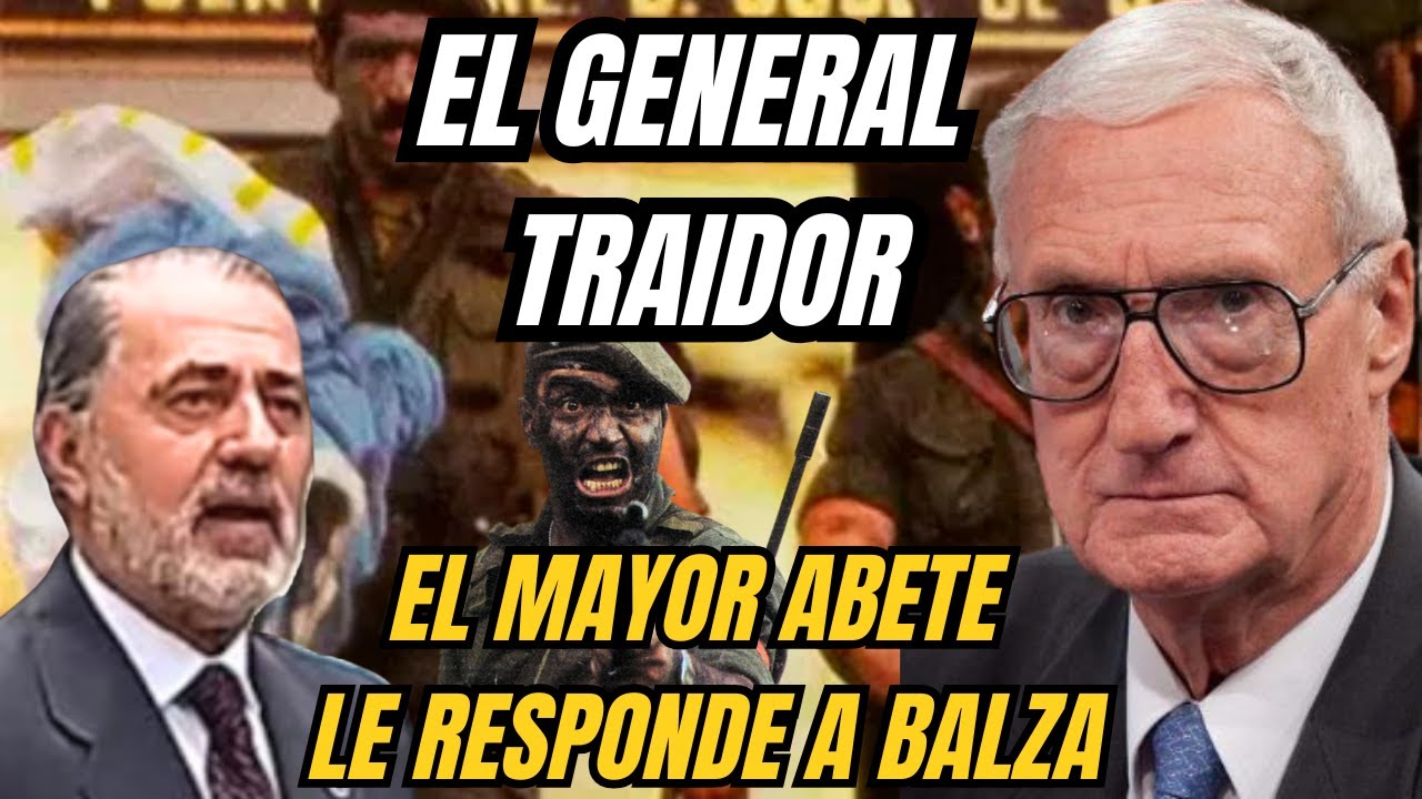 EL MAYOR HUGO REINALDO ABETE LE RESPONDE AL GENERAL BALZA