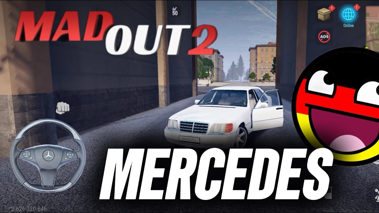 Testing the Mercedes in ModOut 2 — Amazing Car Mod!🚗