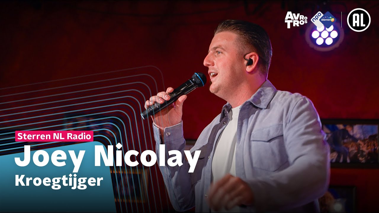 Joey Nicolay - Kroegtijger [LIVE] // Sterren NL Radio