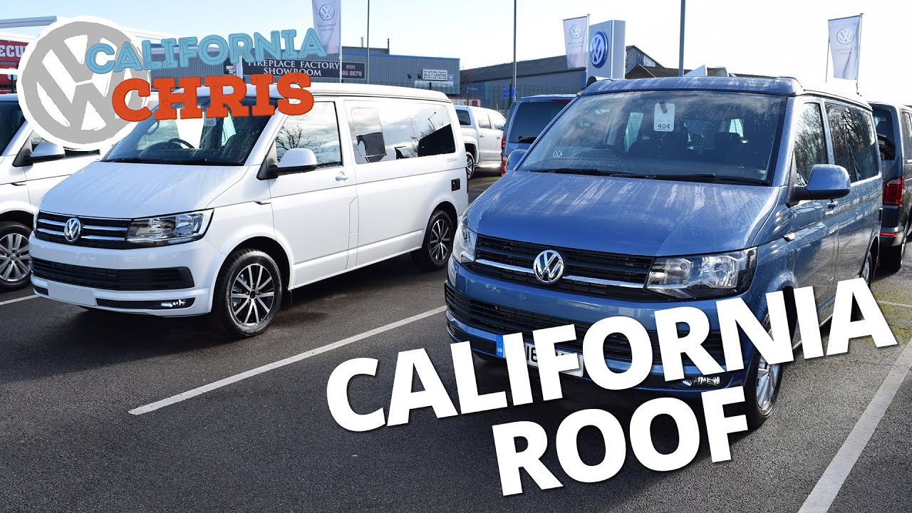 2016 Volkswagen T6 California Ocean and Beach Roof Operation #CaliforniaChris