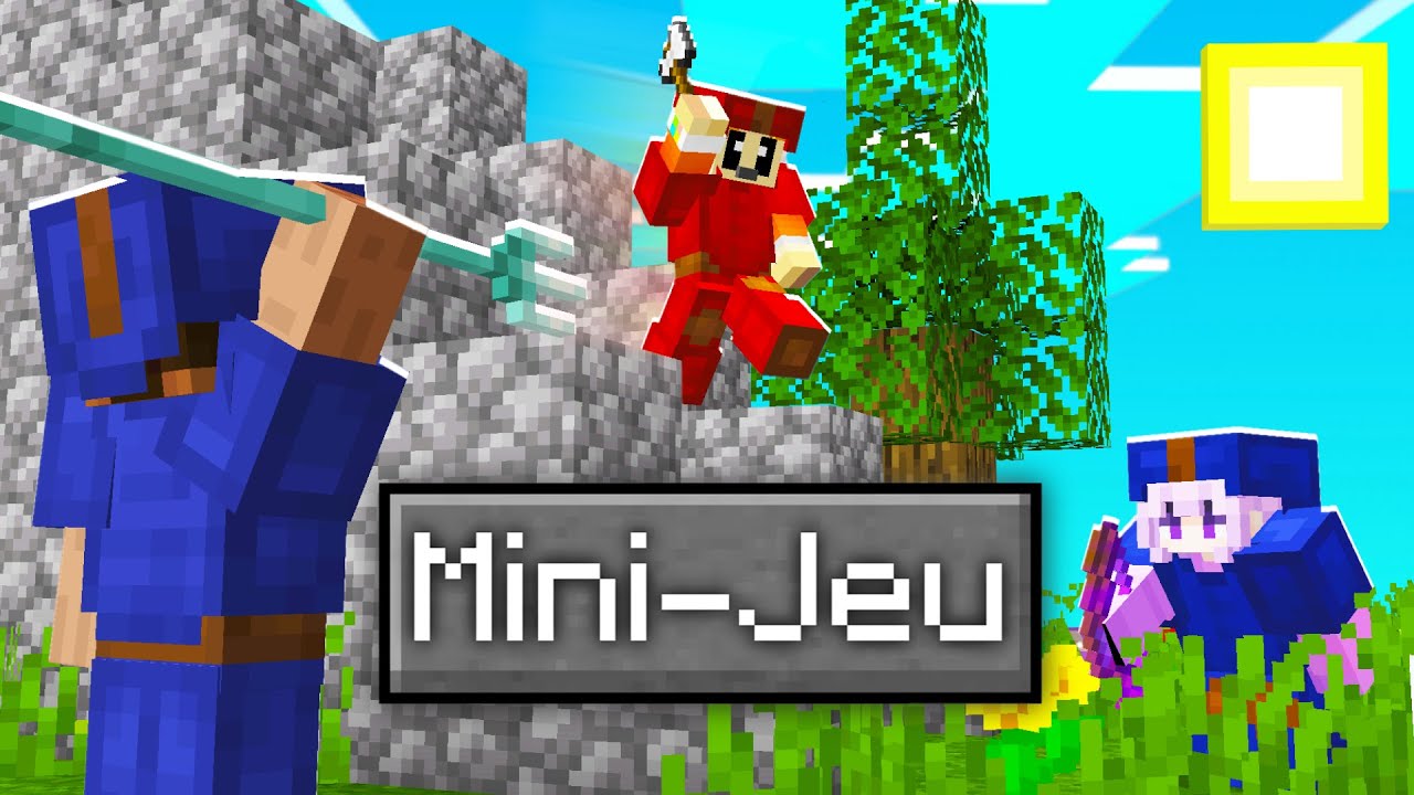 J&rsquo;ai CR&Eacute;&Eacute; un MINI-JEU sur MINECRAFT ! (c'&eacute;tait gal&egrave;re)