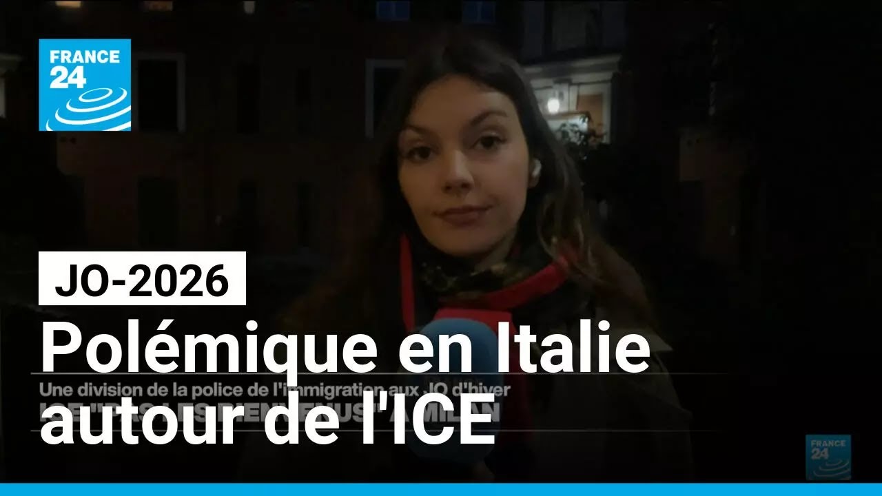 JO-2026 : polémique en Italie sur la présence de l'ICE américaine • FRANCE 24