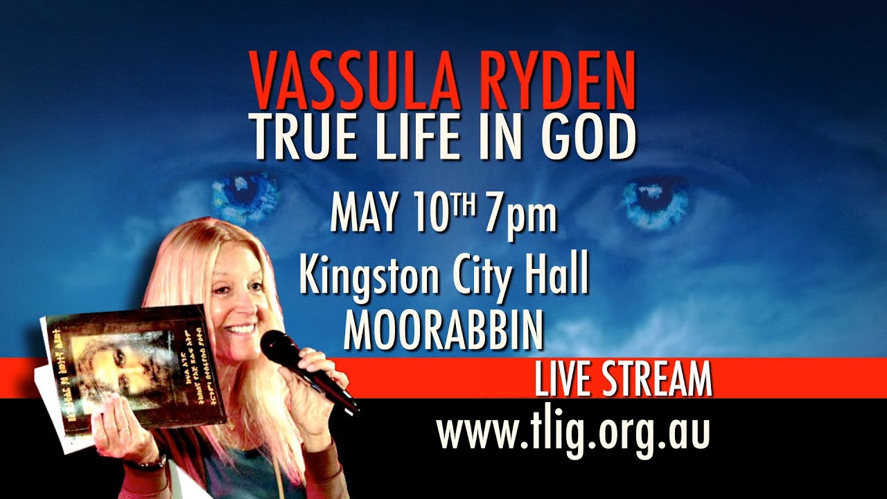 MELBOURNE LIVE Vassula Ryden, May 10th - TLIG