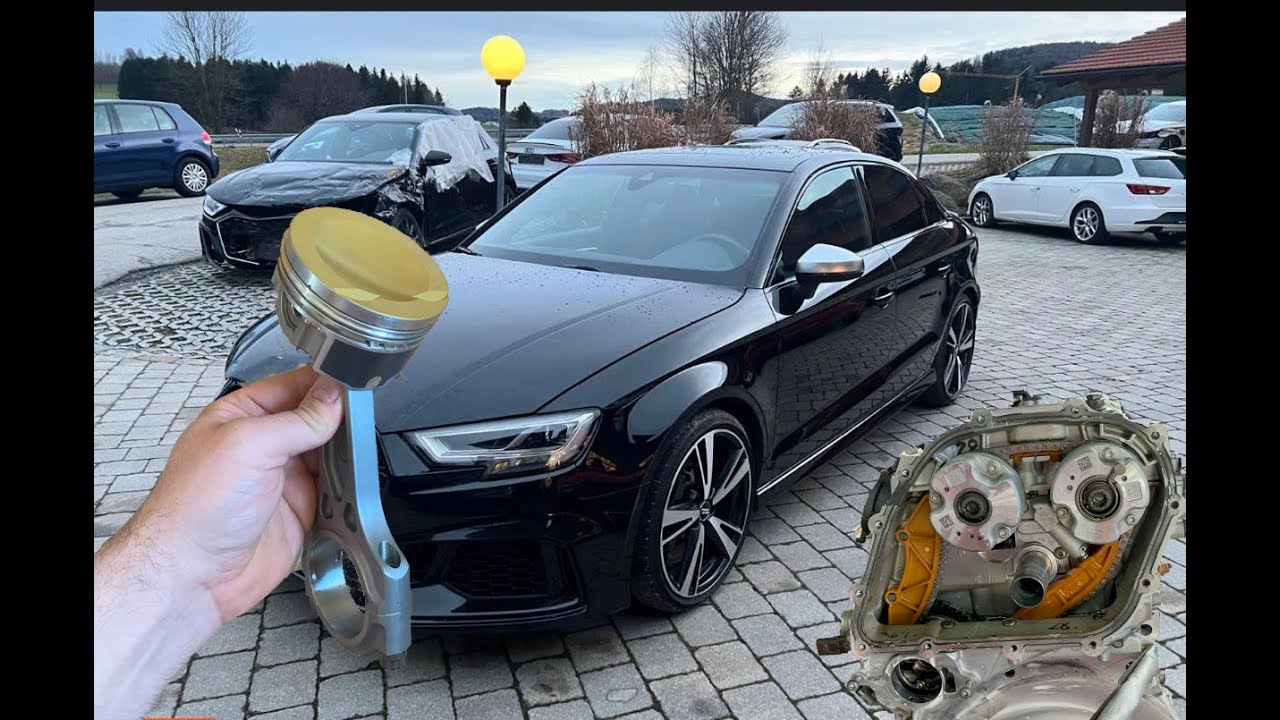 Restauration Audi RS3 8V stage 4 2.5tfsi Renforcement du Moteur pour Atteindre 1200 ch ! DNWA DAZA