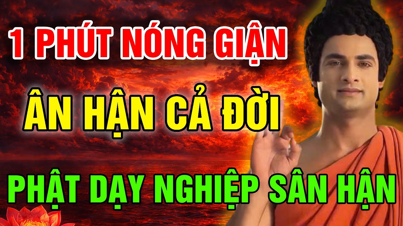 1 Phút Nóng Giận, Ân Hận Cả Đời: Lời Phật Dạy Cảnh Tỉnh Về Nghiệp Quả Sân Hận