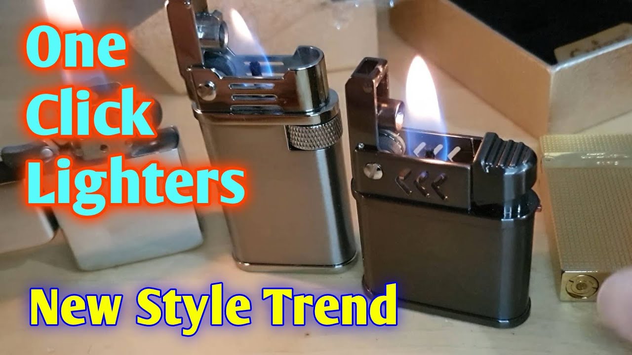 One Click Action Lighters - Unboxing Chief trench inspired metal lighters