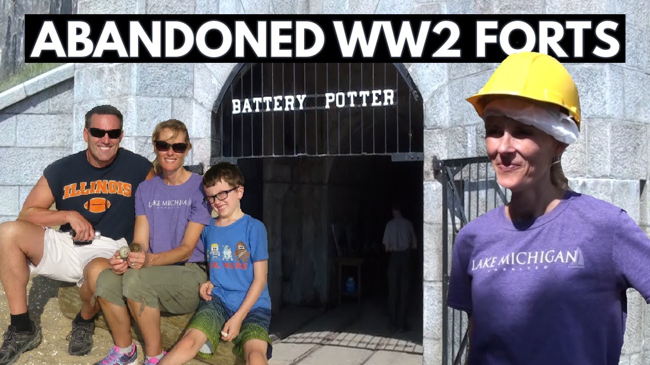 Sandy Hook National Rec. Area - Exploring Abandoned Forts (Vlog)