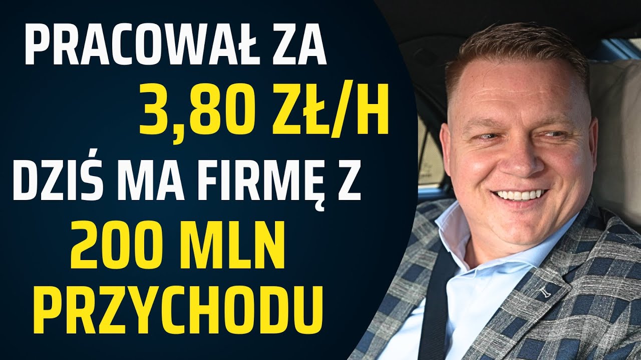 Od pomocnika hydraulika do kontraktu na najwyższy budynek w Europie - Marcin Ziopaja w Biznes Klasie