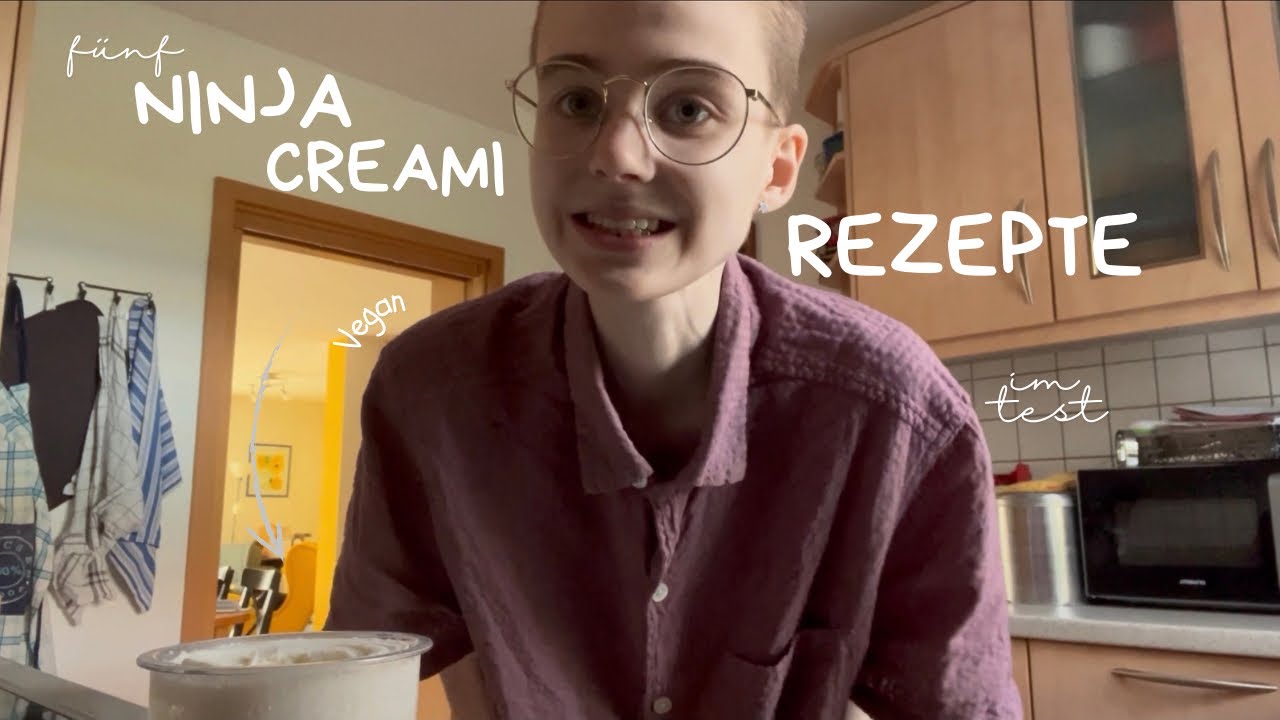 5 Ninja Creami Rezepte im Test + Tipps | vegan🌱