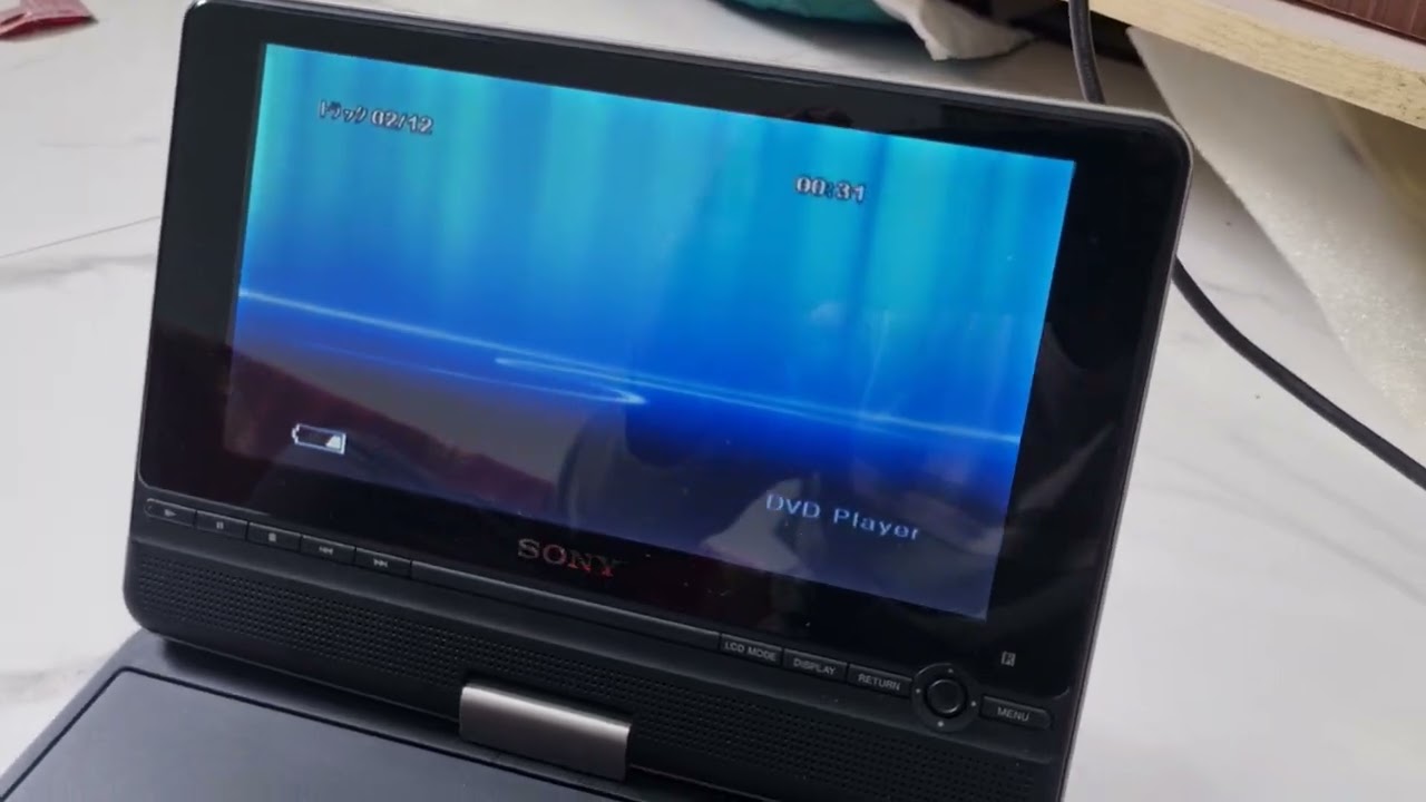 SONY PORTABLE DVD PLAYER MADE IN JAPAN FOR SELL