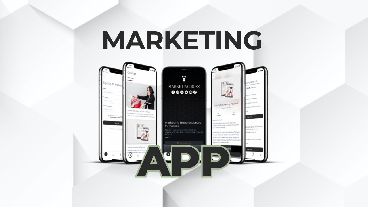 Grab the Marketing Boss App