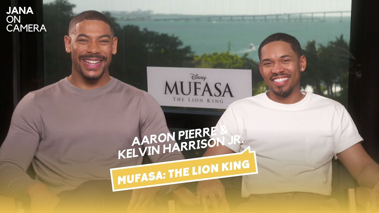 Aaron Pierre & Kelvin Harrison Jr. On MUFASA: THE LION KING Story & Messages