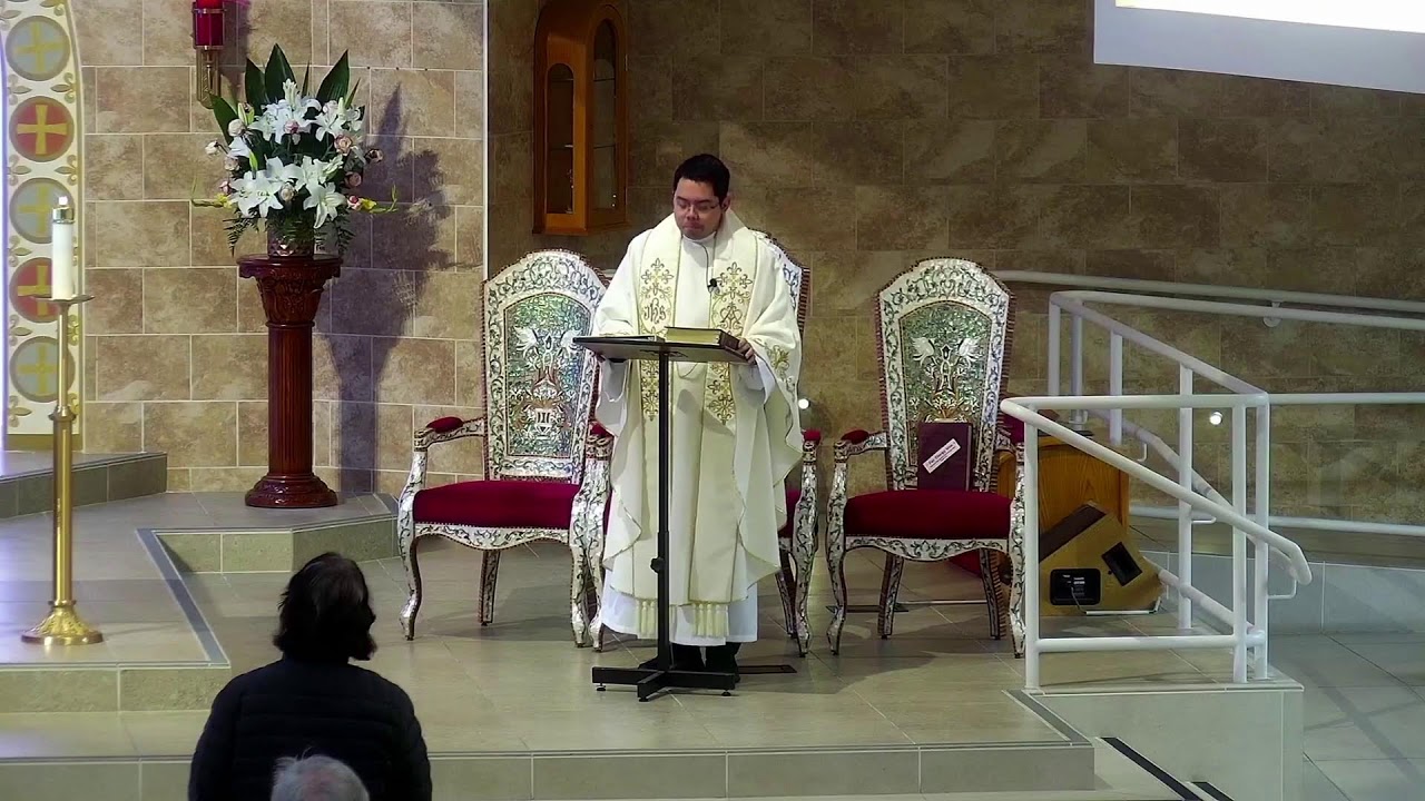 Saturday, January 17,  2026 | 9 am Holy Mass, Presider Rev. Father Jayson Miranda