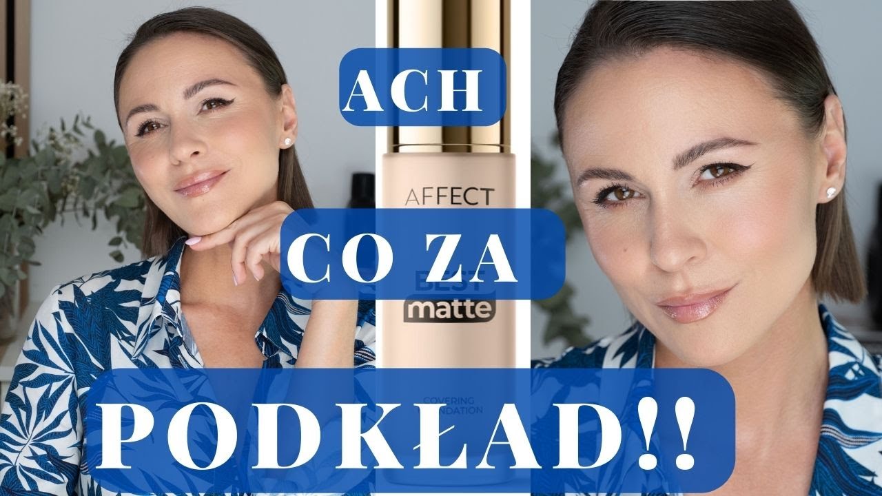 NAJLEPSZY POLSKI PODKŁAD jaki testowałam🙏Idealny dla sk&oacute;ry dojrzałej 😍