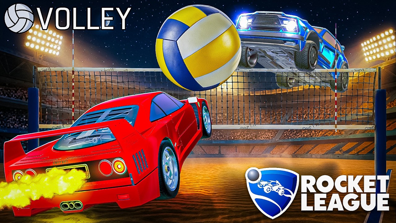 VOLEI ESTÁ DE VOLTA!!! O MELHOR MODO DO ROCKET LEAGUE (ft. jatozord, giannrl e loote)