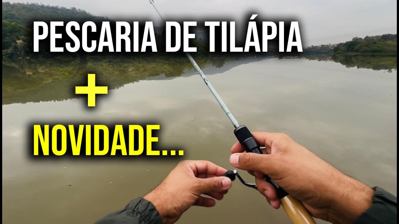 Pescaria de Tilápia no ferrinho e na Superfície..