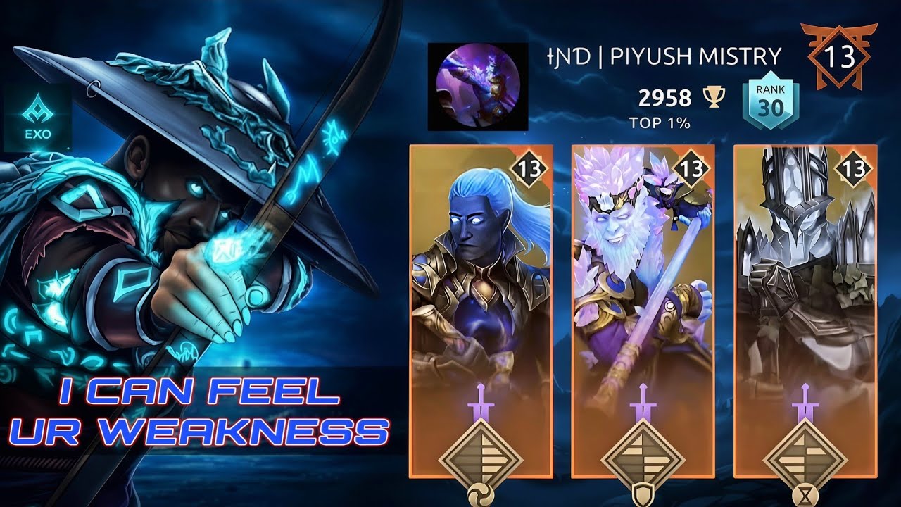 INTENSE MATCHES 🤯 ft. IND PIYUSH MISTRY | I Can Feel Ur Weakness 👹|| @EXOSFA  [Shadow Fight Arena]..