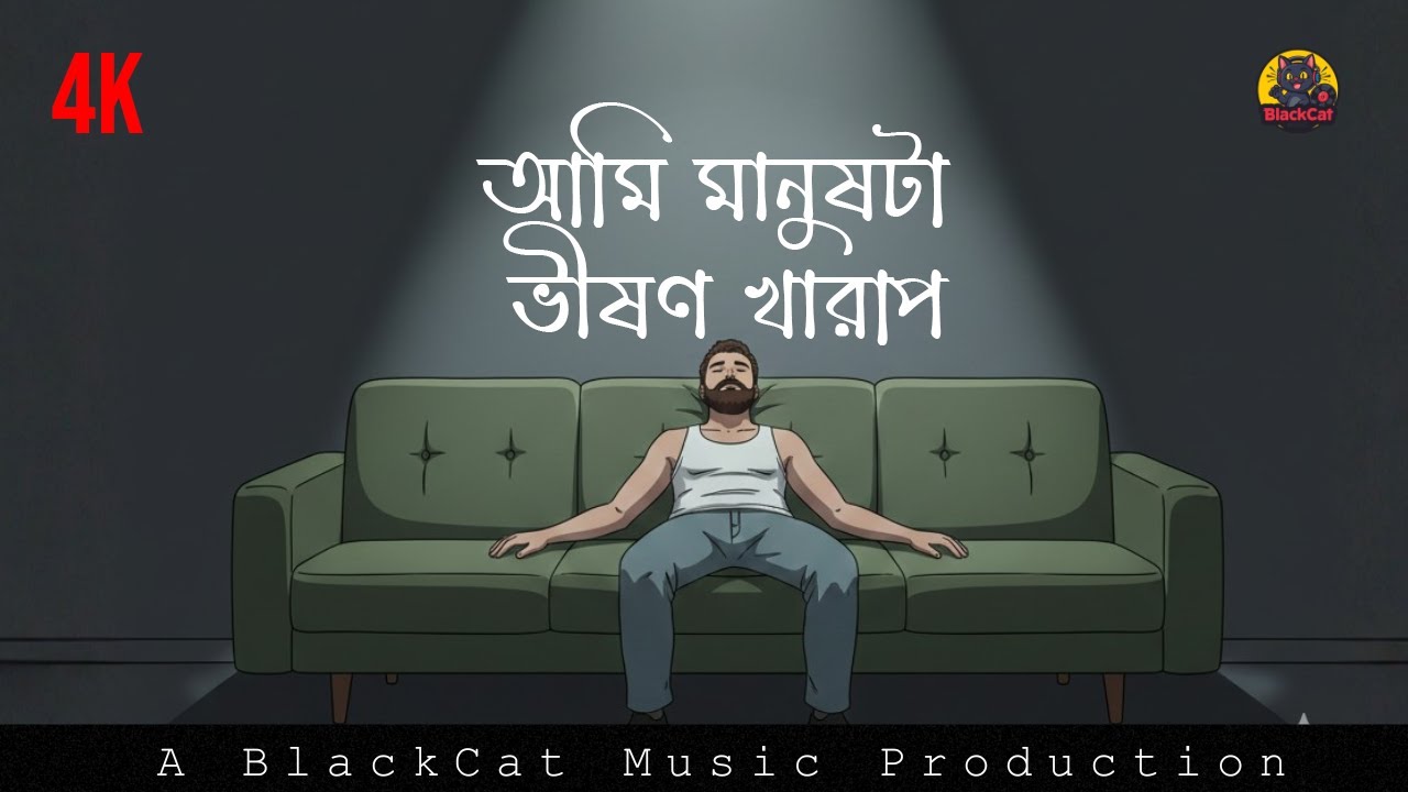 আমি মানুষটা ভীষণ খারাপ (Ami Manushta Bhishon Kharap) | Bangla Sad Song | BlackCat Music