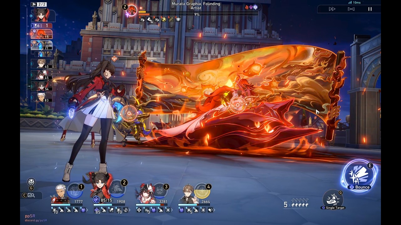 (V4) E0S0 Archer Rin 0-cycle King Graphia AA 4.4 cost 3 (+5) | HSR