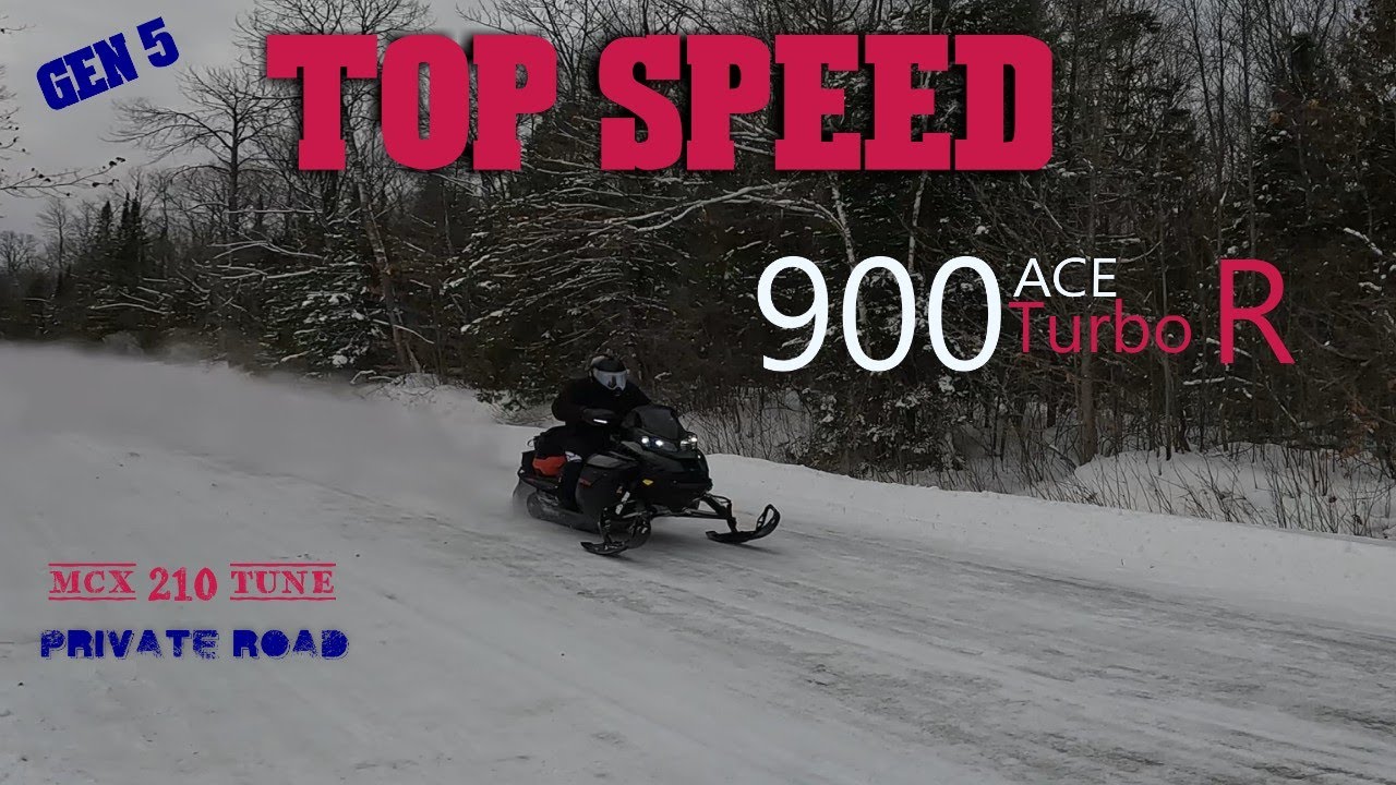 МАКСИМАЛЬНАЯ СКОРОСТЬ 900 ACE TURBO R
