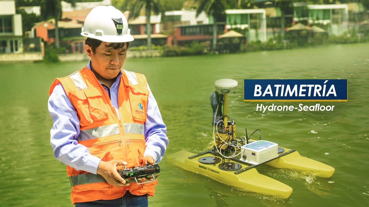Levantamiento Batimétrico con sistema autónomo Hydrone-Seafloor