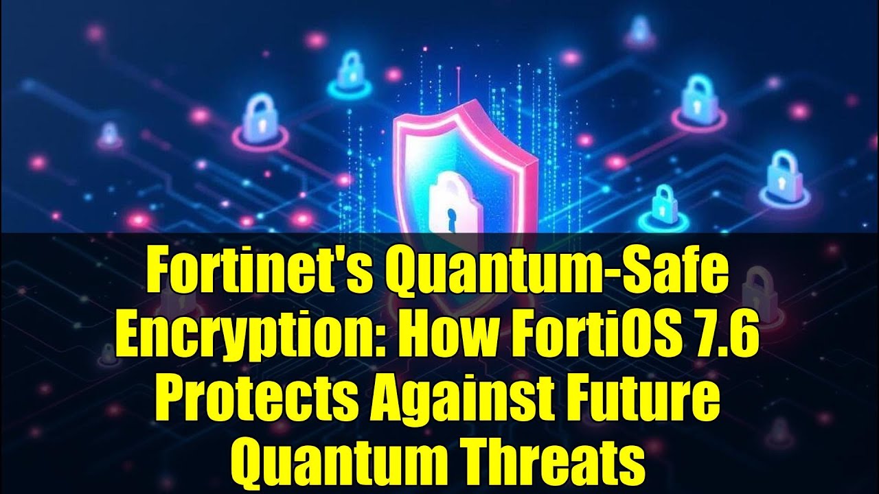 Fortinet's Quantum-Safe Encryption: How FortiOS 7.6 Protects Against Future Quantum Threats